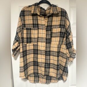 BOOHOO Women’s Plaid Flannel